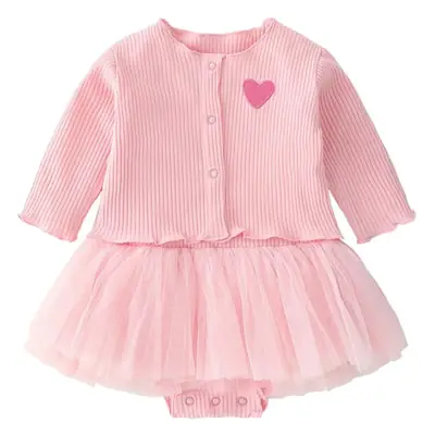 Baby Skirt Pure Cotton Western Style Newborn Siaman Cute Love Suit