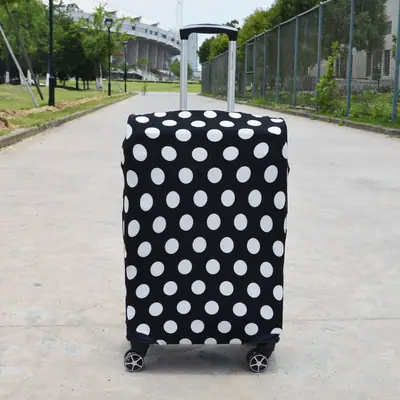 Colorful Wave Point 18-28" Suitcase Cover
