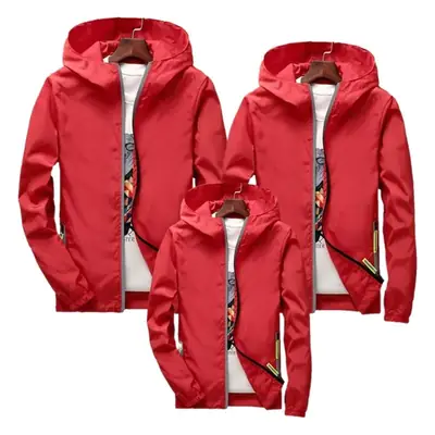 Men's White Reflective Zipper Hoodie Set Large
