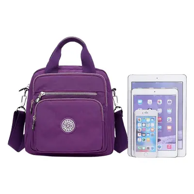 Women Korean Style Nylon Backpacks Multi Color Travel Crossbody