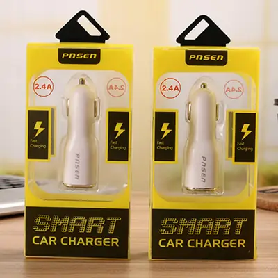 Fast Charging USB Car Charger 2.4A Multi-Function