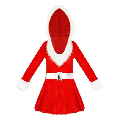 Red Green Christmas Costume for Girls 2025