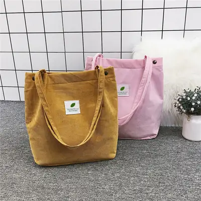 Green Corduroy Shoulder Crossbody Bag Women
