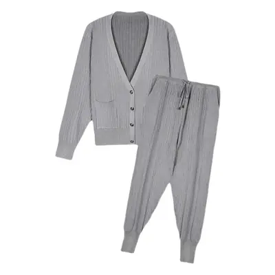 2026 Plus Size Women's 2-Piece Slimming Casual Suit