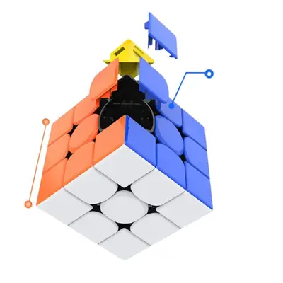 Gan356R Rubik's Cube Speed Twist 3-Level Magic Puzzle