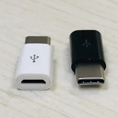 TYPE-C Phone Adapter with Micro USB V8 Female Charging