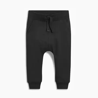 Black Boys Athletic Pants for Autumn Wear