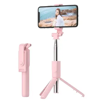 Wireless Bluetooth Selfie Stick with 360° Rotating Fill Light