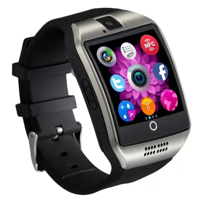 Foreign trade cross-border hot selling Q18 smart watch curved screen touch screen SMS multi-function Bluetooth adult smart watch