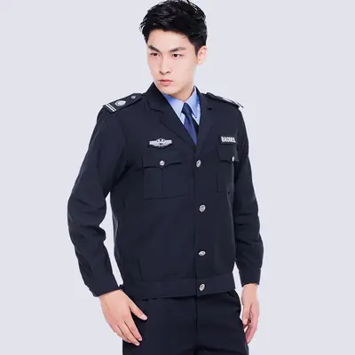 Navy Blue 2019 Long Sleeve Suit Trousers