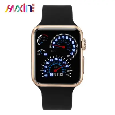 Korean Style LED Waterproof Student Watch