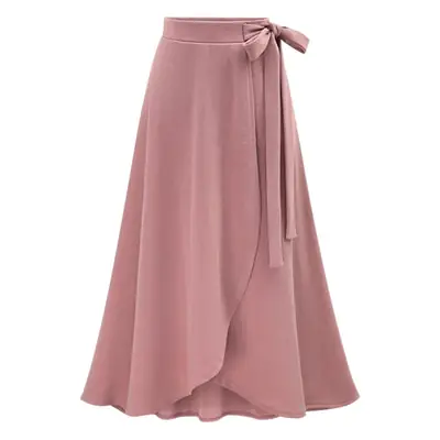 Women's High Waist Irregular Skirt Split Design