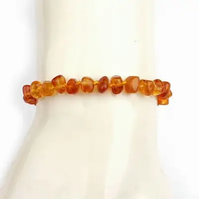Amber Bracelet 15cm Baltic Sea Design