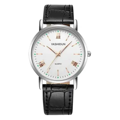 Yashidun Men's Quartz Leather Band Watch