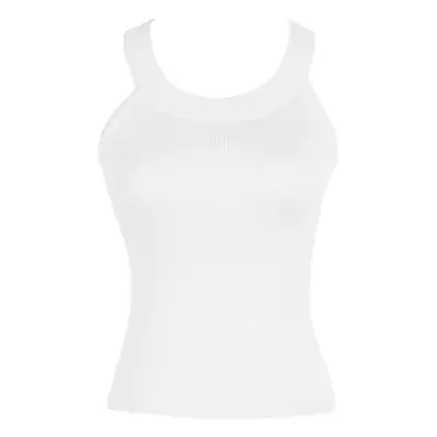 2025 Black Elastic Slim Vest for Women