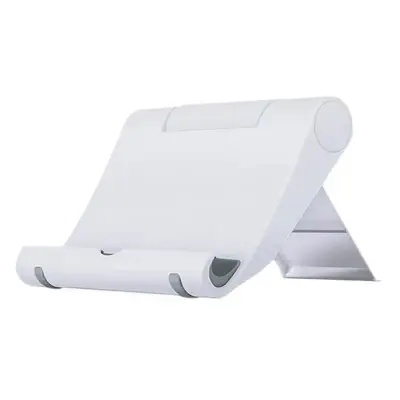 White Adjustable Mobile Phone Holder for Bed or Desk