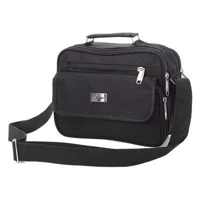 Women's Business Crossbody Bag Black Brown Brown