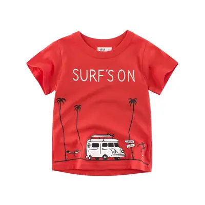 Red 27 Kids Short Sleeve T-Shirt 90