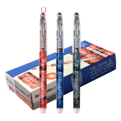 Snow White P1500 direct liquid ball pen quick-drying color pen stem neutral pen large capacity needle tube type 0.5mm