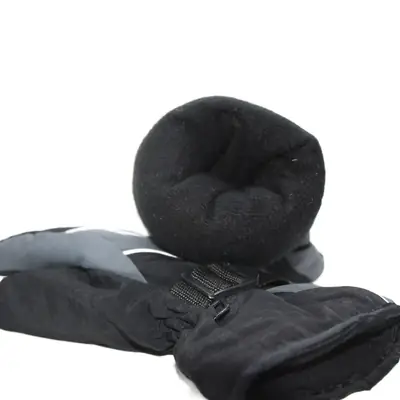 Outdoor Ski Gloves Red Black Warm Winter Non-Slip Grip