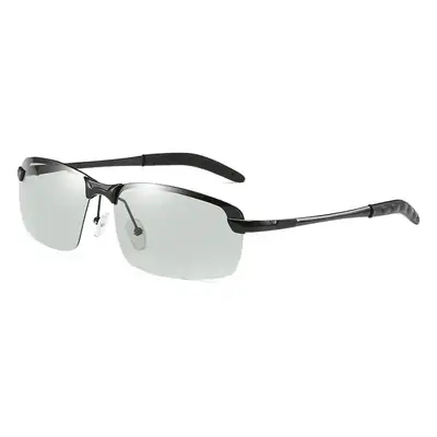 Men Polarized Sunglasses Black Day Night Use