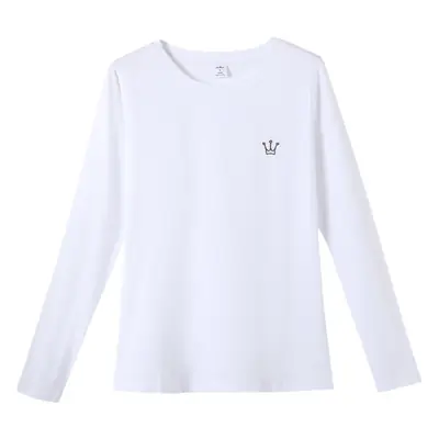 Women's 2024 Round Neck T-Shirt Navy Blue