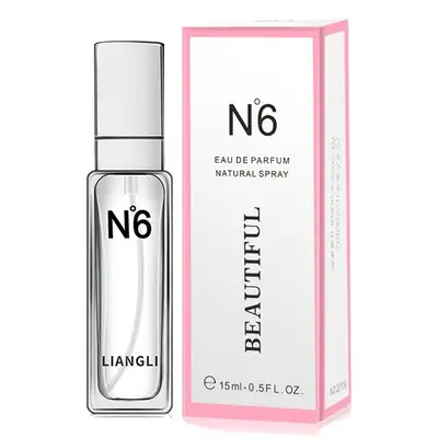 Factory direct beautiful girl N6 perfume fresh and elegant lasting light ladies perfume 15ML student gifts wholesale