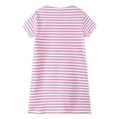 Girls Striped Embroidered Skirt Dress Spring Summer