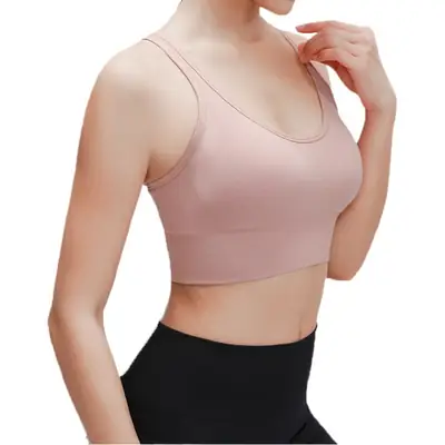 RUXI Ruxi Sports Underwear Women's Shock-proof Running Gather-up Shaping Yoga Vest Fitness Bra Outer Wear