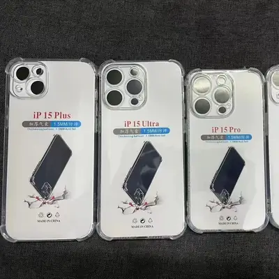 IP15 Pro Max Clear iPhone 17 Air Mobile Cover 12 Thickened
