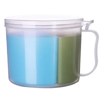 Three-Compartment Seasoning Box with Spoon