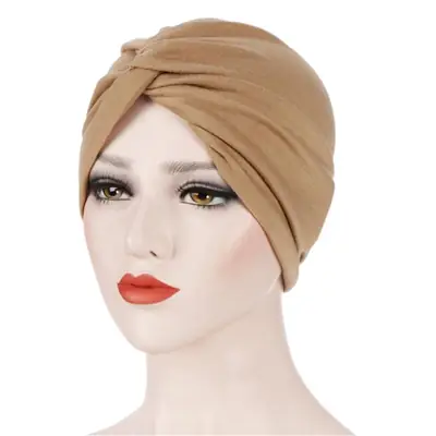 Red Twist Cap for Women Muslim Turban
