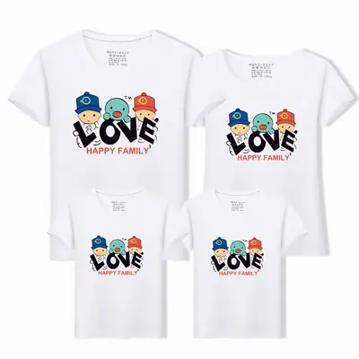 2022 Green Family T-Shirt Set for Kids & Teens