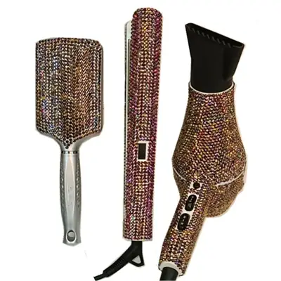 High Power Hair Dryer with Color Drill Comb Set