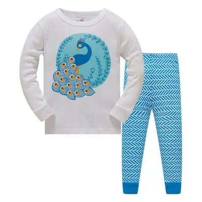 Baby Cotton Pajamas 3-8Y Long Sleeve Home Wear