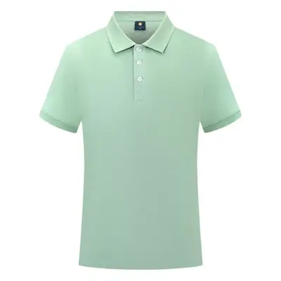 Mint Polo Shirt for Kids Cotton Long Staple