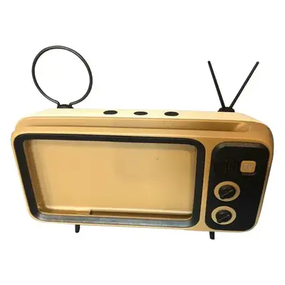 Portable Small TV Phone Holder with Bluetooth Speaker