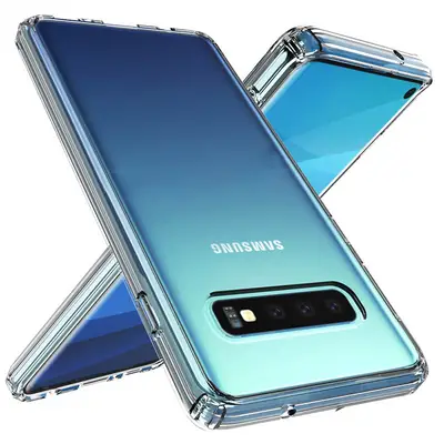 Transparent Two-In-One Phone Case for Samsung S10 Plus