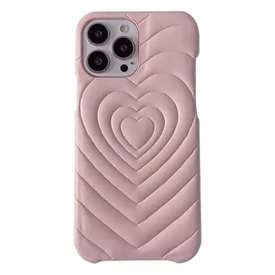 Black Quilted Phone Case with Glitter Detail