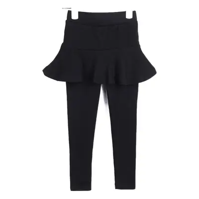 Pink Frock Leggings Pure Cotton Fake Two-Piece Set