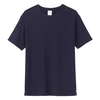 Purple Pure Cotton Crewneck T-Shirt 210g