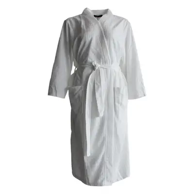 Women's Blue V-Neck Bathrobe Large Size Quick-Drying