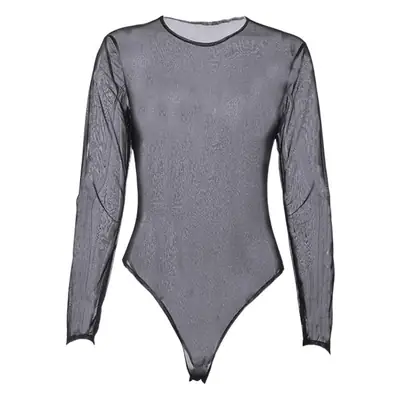 2025 Aliexpress Sexy Mesh See-Through Jumpsuit for Women