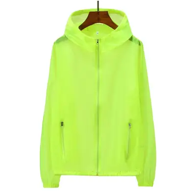 Orange Full Zip Hoodie for Men Women Plus Size