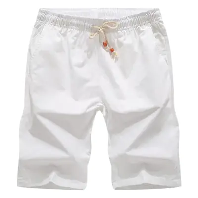 Men Black Cotton Sports Shorts Large Casual Fit