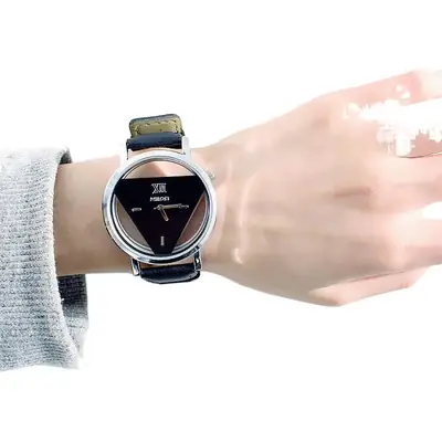 Korean Style Triangle Watch for Women Men