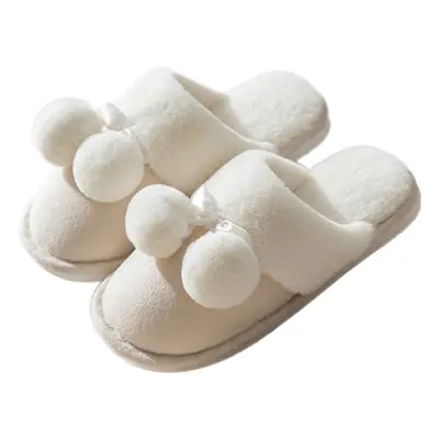 Women's Cotton Slippers for Winter 2025, New Thick-Soled Cute Indoor Warm Home Slippers, Men's Non-Slip Maternity Shoes
