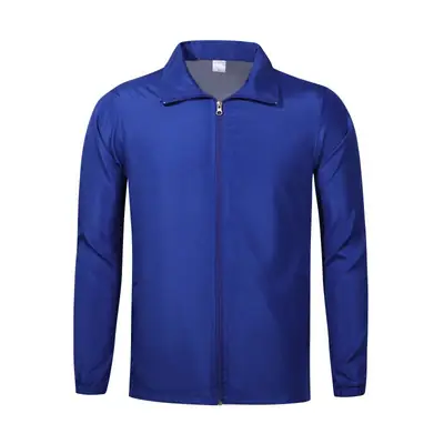 Men Orange Composite Trench Coat Single Layer Outdoor Sports