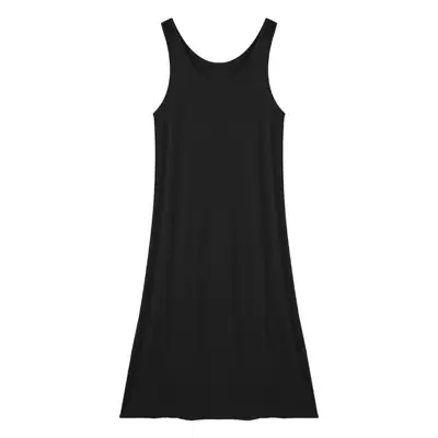 Gray Anti-See-Through Mid-Length Vest Skirt for Women