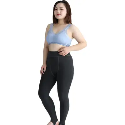2022 Thin Leggings Women Plus Size Black
